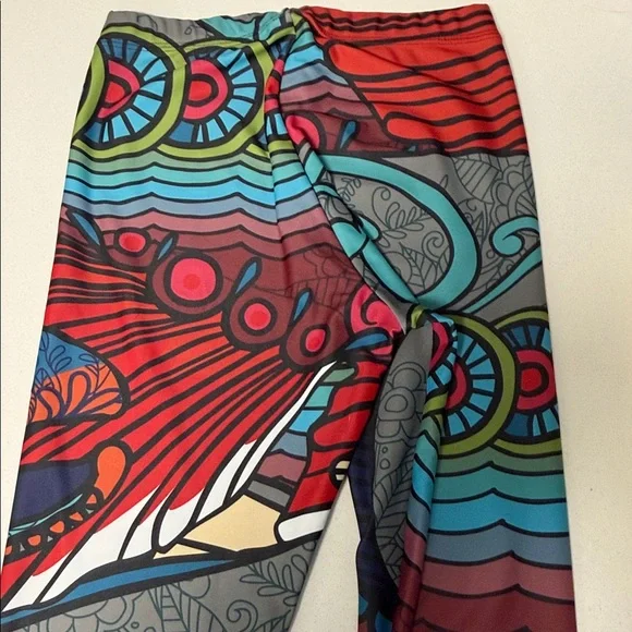Fishewear Multicolor Women's Leggings - Picture 6 of 9